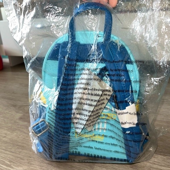 NWT Loungefly Disney Parks 65th Anniversary Mickey Minnie Castle Mini Backpack main image 5